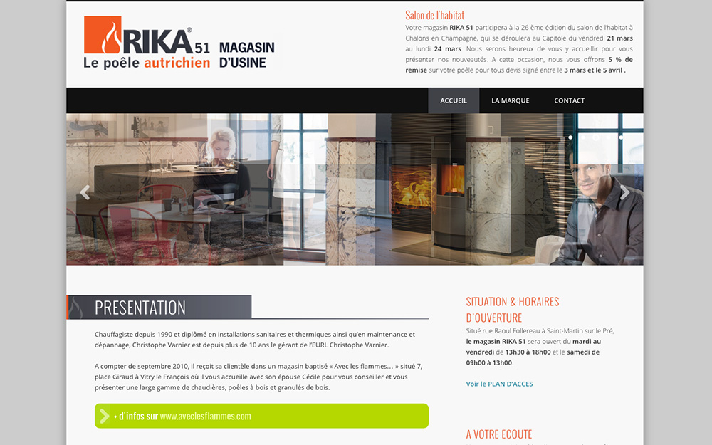 Site web Rika 51