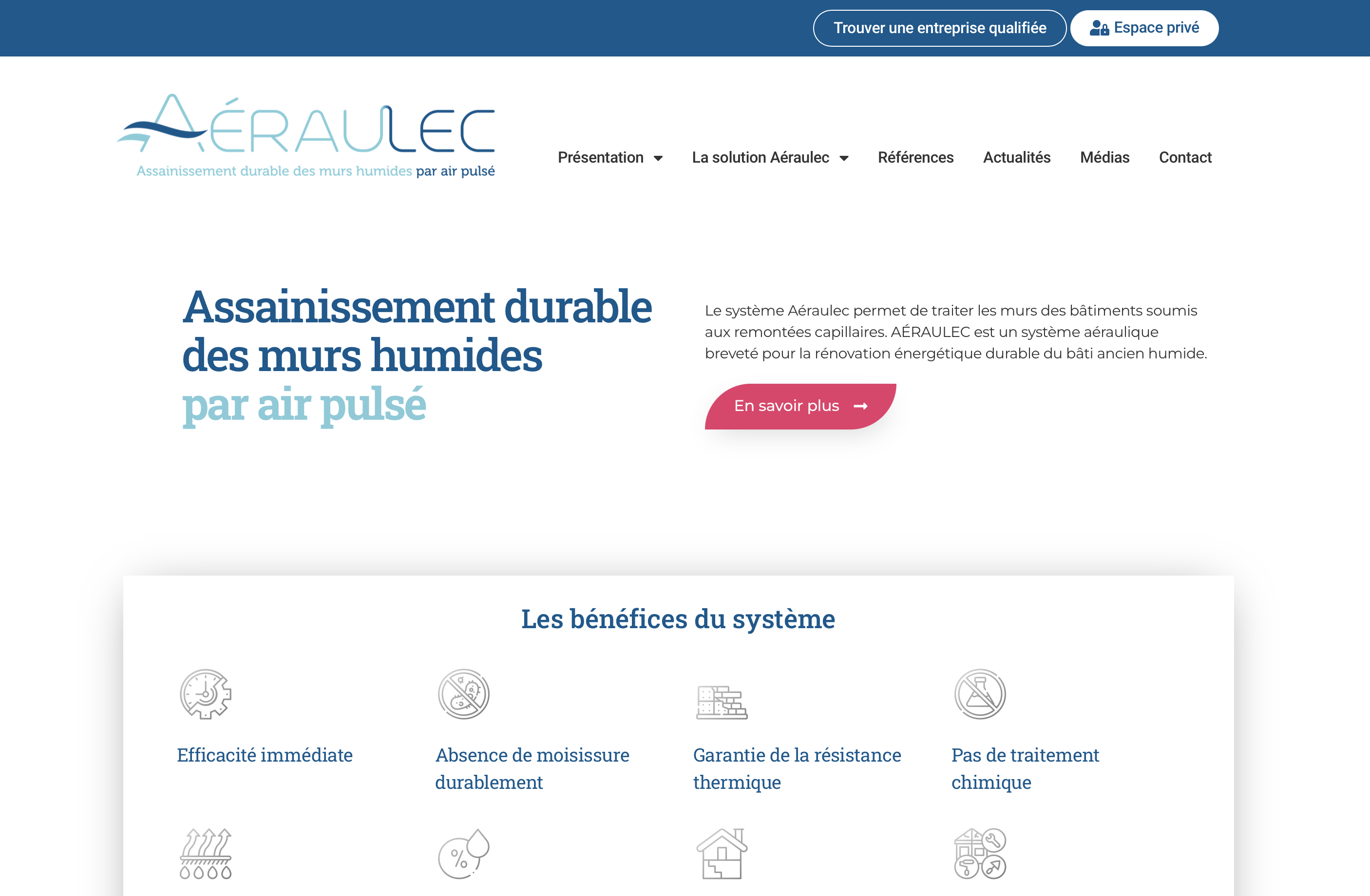 Site web Aéraulec